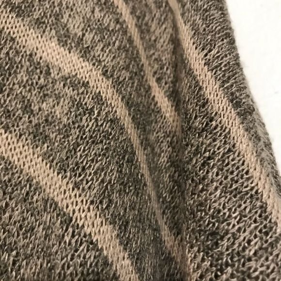 Anthropologie Twinkle Tan Boho Striped Cardigan Sweater - Picture 11 of 11